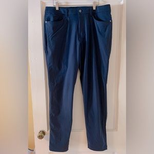 Lululemon men’s ABC Slim Fit warpstreme pant 34”x 34”